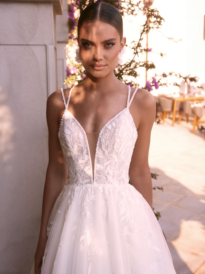 Prinsessen trouwjurk